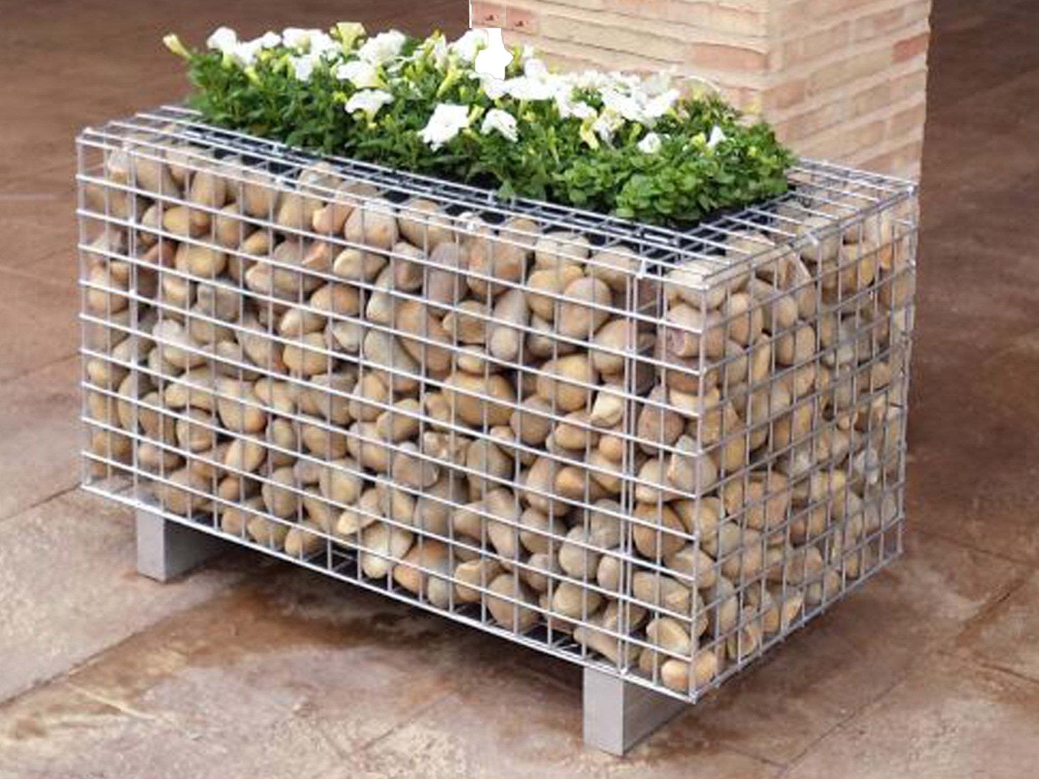 Jardinière de Gabion