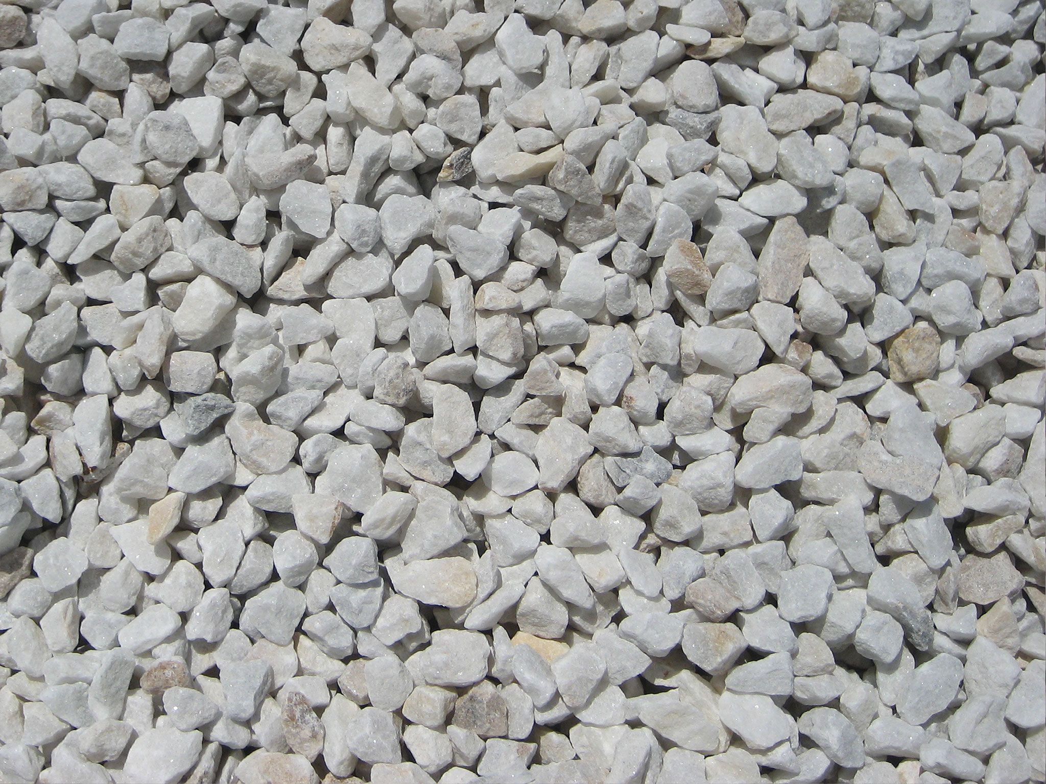 White Crushed Stone