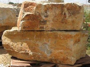 Yellow Stone Blocks