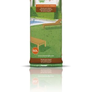 Grass Seed Covering Soil